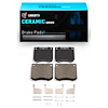 Ceramic Brake Pads & Hardware Kit, 1970-1977 Ford/Lincoln/Mercury/Mazda, Position: Front