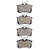 Ceramic Brake Pads, 1985-2020 Fits Multiple Makes/Models, Position: Rear
