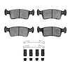 Ceramic Brake Pads & Hardware Kit, 1986-1994 Suzuki, Position: Front - image 1