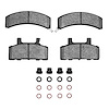 Ceramic Brake Pads & Hardware Kit, 1988-1991 GM, Position: Front - image 1