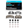 Ceramic Brake Pads & Hardware Kit, 1988-2002 Fits Multiple Makes/Models, Position: Front - image 1