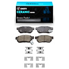 Ceramic Brake Pads & Hardware Kit, 1985-1989 Acura/Honda, Position: Rear - image 1