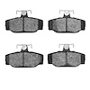 Ceramic Brake Pads, 1988-2000 Volvo, Position: Rear - image 1