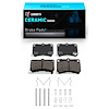 Ceramic Brake Pads & Hardware Kit, 1990-2002 Fits Multiple Makes/Models, Position: Front - image 1
