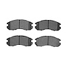 Ceramic Brake Pads, 1990-1996 Subaru, Position: Front - image 1