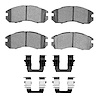 Ceramic Brake Pads & Hardware Kit, 1993-1996 Subaru, Position: Front - image 1