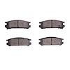Ceramic Brake Pads, 1990-1999 Subaru, Position: Rear - image 1