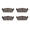 Ceramic Brake Pads, 1990-1992 Infiniti/Nissan, Position: Rear - image 1