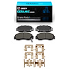 Ceramic Brake Pads & Hardware Kit, 1991-2002 Fits Multiple Makes/Models, Position: Front - image 1