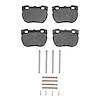 Ceramic Brake Pads & Hardware Kit, 1994-1999 Land Rover, Position: Front - image 1