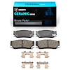 Ceramic Brake Pads & Hardware Kit, 1991-2004 GM, Position: Front - image 1