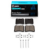 Ceramic Brake Pads & Hardware Kit, 1990-2002 Mercedes-Benz, Position: Front - image 1