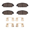 Ceramic Brake Pads & Hardware Kit, 1992-1996 Acura/Honda, Position: Front - image 1
