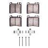 Ceramic Brake Pads & Hardware Kit, 1991-1999 Mercedes-Benz, Position: Front - image 1