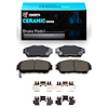 Ceramic Brake Pads & Hardware Kit, 1993-2001 Acura/Honda, Position: Front - image 1