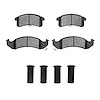 Ceramic Brake Pads & Hardware Kit, 1994-1999 GM, Position: Front - image 1