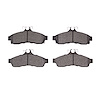 Ceramic Brake Pads, 1994-1996 GM, Position: Rear - image 1
