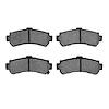 Ceramic Brake Pads, 1995-2000 Infiniti/Nissan, Position: Rear - image 1
