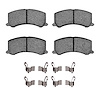 Ceramic Brake Pads & Hardware Kit, 1995-2002 Suzuki, Position: Front - image 1