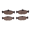 Ceramic Brake Pads, 1997-2006 Jaguar, Position: Rear - image 1