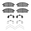 Ceramic Brake Pads & Hardware Kit, 2002-2017 Fits Multiple Makes/Models, Position: Front - image 1