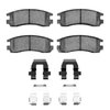 Ceramic Brake Pads & Hardware Kit, 1997-2010 GM, Position: Rear - image 2