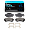 Ceramic Brake Pads & Hardware Kit, 1997-2005 GM, Position: Front - image 1