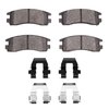 Ceramic Brake Pads & Hardware Kit, 1991-2005 GM, Position: Rear - image 2