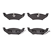Ceramic Brake Pads, 1997-2000 Mopar, Position: Rear - image 1