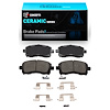 Ceramic Brake Pads & Hardware Kit, 1997-2003 Subaru, Position: Front - image 1