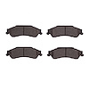 Ceramic Brake Pads, 1997-2005 GM, Position: Rear - image 1