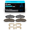 Ceramic Brake Pads & Hardware Kit, 2004-2009 GM, Position: Front - image 1