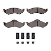 Ceramic Brake Pads & Hardware Kit, 1998-1999 Mopar, Position: Front - image 1