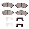 Ceramic Brake Pads & Hardware Kit, 1998-2003 GM, Position: Front - image 1