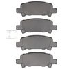 Ceramic Brake Pads, 1998-2009 Subaru, Position: Rear - image 3
