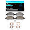 Ceramic Brake Pads & Hardware Kit, 1998-2006 Subaru, Position: Rear - image 1