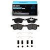 Ceramic Brake Pads & Hardware Kit, 1999-2009 Volvo, Position: Front - image 1
