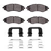 Ceramic Brake Pads & Hardware Kit, 1999-2017 GM, Position: Front - image 1