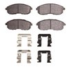 Ceramic Brake Pads & Hardware Kit, 2007-2014 Suzuki, Position: Front - image 2