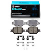 Ceramic Brake Pads & Hardware Kit, 2000-2010 Lexus/Toyota/Scion, Position: Front - image 1