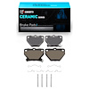 Ceramic Brake Pads & Hardware Kit, 2000-2008 Fits Multiple Makes/Models, Position: Rear - image 1