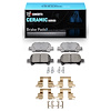 Ceramic Brake Pads & Hardware Kit, 2002-2008 Lexus/Toyota/Scion, Position: Rear - image 1