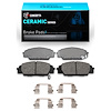 Ceramic Brake Pads & Hardware Kit, 2000-2011 Acura/Honda, Position: Front - image 1