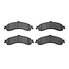 Ceramic Brake Pads, 2000-2006 GM, Position: Rear - image 1