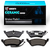Ceramic Brake Pads, 2001-2007 Mopar, Position: Rear - image 1