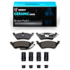 Ceramic Brake Pads & Hardware Kit, 2001-2007 Mopar, Position: Rear - image 1