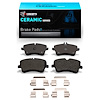 Ceramic Brake Pads & Hardware Kit, 2001-2005 Mercedes-Benz, Position: Front - image 1