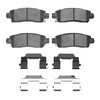 Ceramic Brake Pads & Hardware Kit, 2002-2019 GM, Position: Rear - image 2