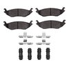 Ceramic Brake Pads & Hardware Kit, Fits Select Mopar, Position: Rear - image 2