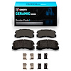 Ceramic Brake Pads & Hardware Kit, 2002-2007 Mitsubishi, Position: Front - image 1